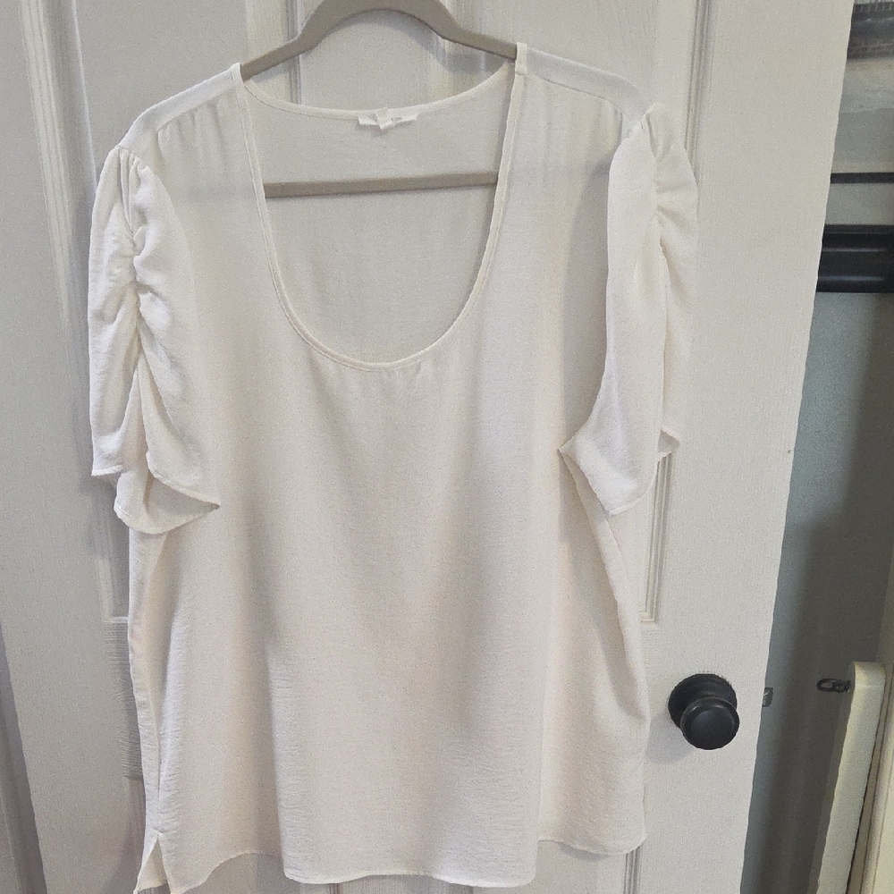 Maurices Elegant White Women's Top